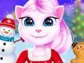 Spil Kat Pige Jul Dekorationsspil online