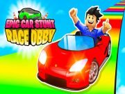 Spil Epic Car Stunt Race Obby online