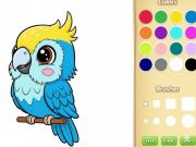 Spil Kawaii Animal Coloring Book online
