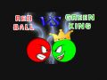 Spil Rød Bold mod Grøn Konge online Spil Rød Bold mod Grøn Konge online