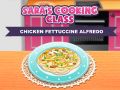 Spil Saras Madsklasse: Kylling Fettuccine Alfredo online