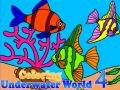 Spil Farvelægning af Underwater World 4 online