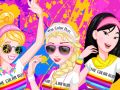 Spil Prinsesse Farveløb online Spil Prinsesse Farveløb online