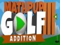 Spil Mathpup Golf Addition online