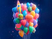 Spil Merge 3D- Match 3 balloner online