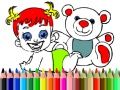 Spil Tilbage til skolen: Babydukke Farvelægning online