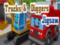 Spil Lastbiler & Graver Puslespil online