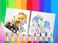 Spil Sød Pony Malebog online