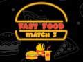 Spil Fastfood Match 3 online