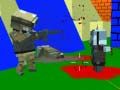 Spil Skydning Zombie Blocky Krig online