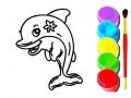 Spil Delfin Malebog online Spil Delfin Malebog online
