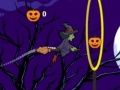 Spil Flyvende heks Halloween online