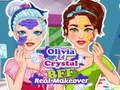 Spil Crystal og Olivia: Ægte Makeover for Bedste Venner online
