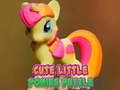 Spil Søde Små Pony Puslespil online Spil Søde Små Pony Puslespil online