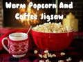 Spil Varm Popcorn og Kaffe Puzzle online