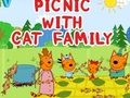 Spil Picnic med kattefamilien online