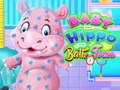 Spil Baby Flodheste Badetid online