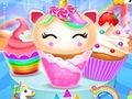 Spil Unicorn Havfrue Cupcake Madlavningsdesign online