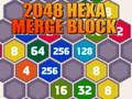 Spil 2048 Hexa Sammenfletningsblok online Spil 2048 Hexa Sammenfletningsblok online