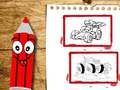 Spil Tilbage til Skolen Biler Farvelægningsbog online