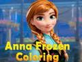 Spil Anna Frossen Farvelægning online