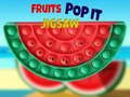 Spil Frugter Pop It Puslespil online