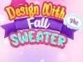 Spil Design med mig: Efterårsweater online