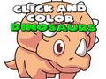 Spil Klik og Farv Dinosaurer online Spil Klik og Farv Dinosaurer online
