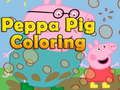 Spil Farvelæg Peppa Gris online Spil Farvelæg Peppa Gris online