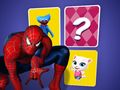 Spil Spiderman Hukommelseskort Match online Spil Spiderman Hukommelseskort Match online