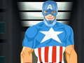 Spil Klæd Captain America online