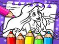 Spil Ariel Havfrue Malebog online Spil Ariel Havfrue Malebog online