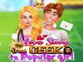 Spil Kærlighedshistorie: Fra Geek til Populær Pige online