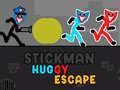 Spil Stickman Huggy Flugt online