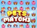 Spil Kæledyr Match3 online Spil Kæledyr Match3 online