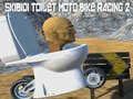 Spil Skibidi Toilet Moto Cykel Racing 2 online