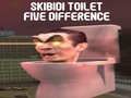 Spil Skibidi Toilet Fem Forskelle online