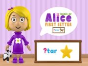 Spil Alices Verden Første Bogstav online Spil Alices Verden Første Bogstav online