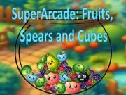 Spil SuperArcade: Frugter, Spyd og Terninger online