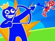 Spil Rød og Blå Stickman Spion Puslespil 2 online