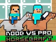 Spil Noob vs Pro HorseCraft online Spil Noob vs Pro HorseCraft online