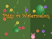 Spil Piggy vs vandmelon online