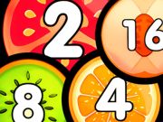 Spil Merge kugler shooter 2048 Tilslut frugter online