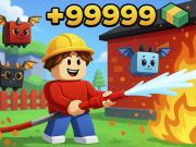 Spil Obby: Arbejder som brandmand online