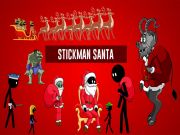 Spil Stickman Santa online