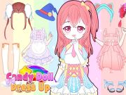 Spil Candy Doll Dress Up online