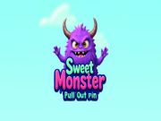 Spil Sød monster trækker pin online