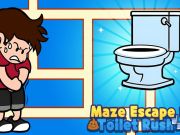 Spil Labyrint flugt toilet rush online