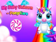 Spil Min baby enhjørning- ponypleje 2 online