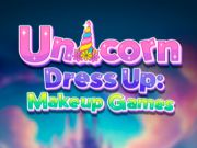 Spil Unicorn Dress Up: Makeup-spil online